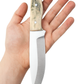 Hirschhorngriff 24,5 cm, personalisiertes Bushcraft Jagdmesser