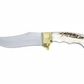10 "Bowiemesser Jagdmesser Personalisiert Hirschgeweih Griff