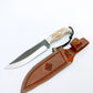 Handgemachte Hirschgeweih Griff Bushcraft Messer Personalisiert