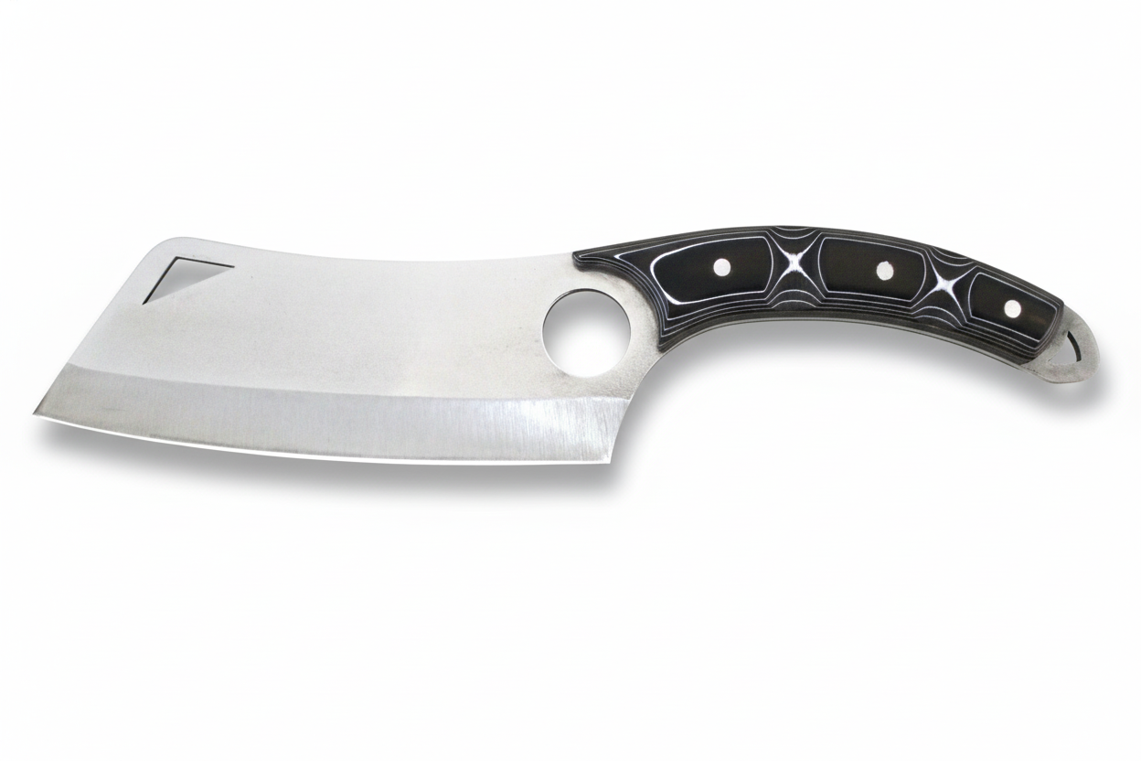 Wikingermesser mit Werzalit Griff und Kochmesser Personalisiert