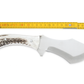 Handgemachtes Hirschgeweih Griff Tracker Messer Personalisiert