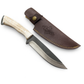 10" Hirschgeweih Griff Bushcraft Jagdmesser Personalisiert
