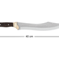 17 "Personalisierter Walnussholz Griff Machete Messer (Wr073)