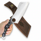 Wikingermesser mit Werzalit Griff und Kochmesser Personalisiert
