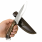 10 " Bushcraft Messer mit Walnussholz Griff Personalisiert