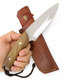 Handgefertigtes Bowie-Bushcraft-Messer Personalisiert