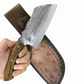 10 "Personalisiert Hand geschmiedet serbischer Beil Almazan Holzgriff