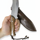 Handgefertigtes Outdoor-Messer mit Lederscheide Personalisiert