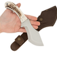 Handgemachtes Hirschgeweih Griff Tracker Messer Personalisiert