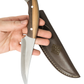 Handgefertigtes Bushcraftmesser mit Lederscheide Personalisiert