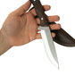 10 " Bushcraft Messer mit Walnussholz Griff Personalisiert
