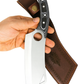Wikingermesser mit Werzalit Griff und Kochmesser Personalisiert