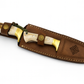 2 Stück Hirschgeweih Jagdmesser Set Personalisiert (Dh115)