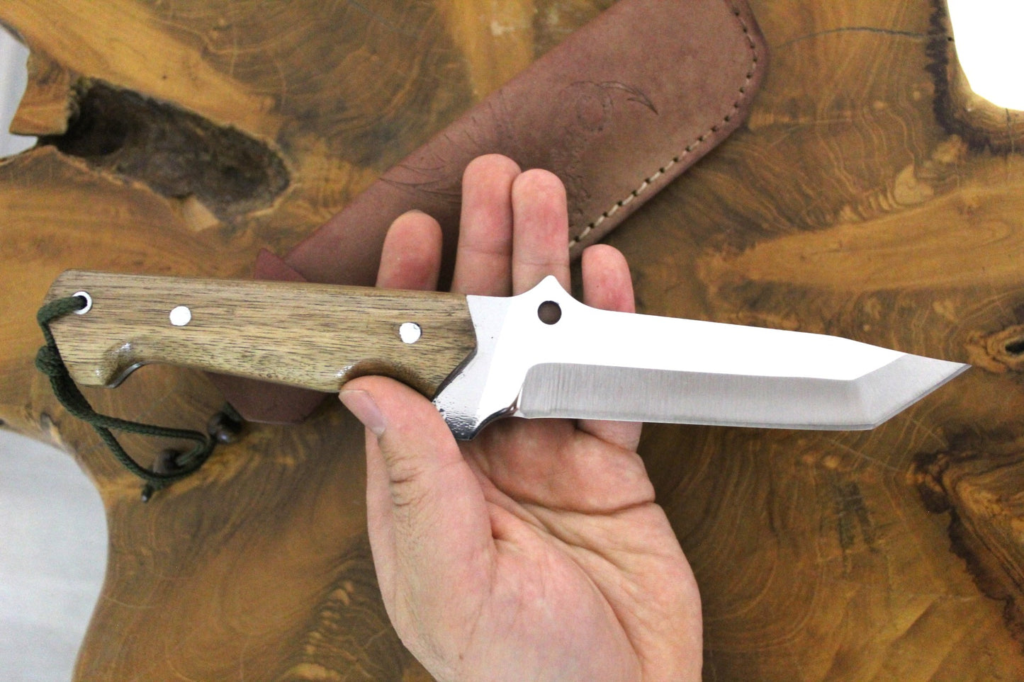 Handgemachtes 25,5 cm Hakenmesser Jagdmesser Personalisiert