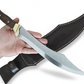 17 "Personalisierter Walnussholz Griff Machete Messer (Wr073)