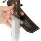 9.8 "Handgefertigtes Outdoor Messer mit Scheide Personalisiert