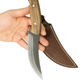 Personalisiertes Handgefertigtes Holzgriff Jagdmesser mit Scheide
