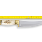 13 " Hirschgeweih Wolfskopf Jagdmesser Handgefertigt