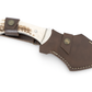 Handgemachtes Hirschgeweih Griff Tracker Messer Personalisiert