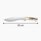 Hirschgeweih Kukri Messer Personalisiert