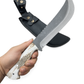 Personalisiertes Hirschgeweih Jagdmesser Machete