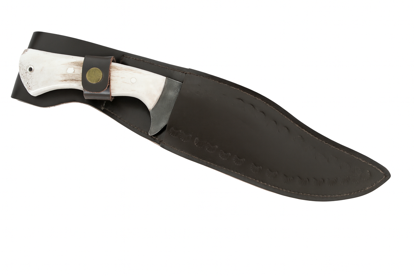 12,6 " Jagdmesser Hirschgeweih Griff Personalisiert