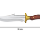 12 "Custom Holzgriff Bowie Jagdmesser Personalisiert