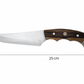 Handgefertigtes Bushcraftmesser mit Lederscheide Personalisiert