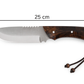 9.8 "Handgefertigtes Outdoor Messer mit Scheide Personalisiert