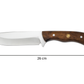 10 " Bushcraft Messer mit Walnussholz Griff Personalisiert