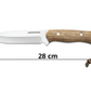 Handgemachtes Jagdmesser Personalisiert mit Lederscheide