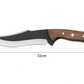 12,6 "professionelles Jagdmesser mit Walnussholz Griff Personalisiert