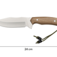 Handgefertigtes 10-Zoll-Walnussgriff-Bushcraft-Messer Personalisiert