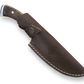 10 " Bushcraft Messer mit Walnussholz Griff Personalisiert
