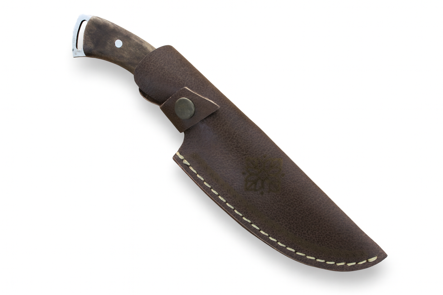 10 " Bushcraft Messer mit Walnussholz Griff Personalisiert
