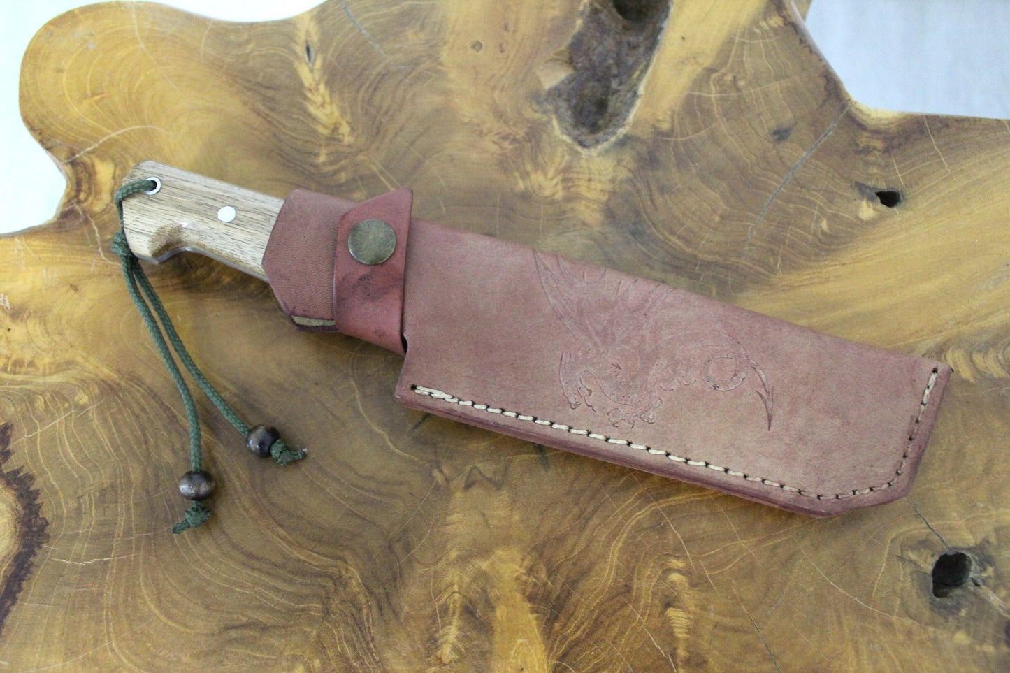 Handgemachtes 25,5 cm Hakenmesser Jagdmesser Personalisiert