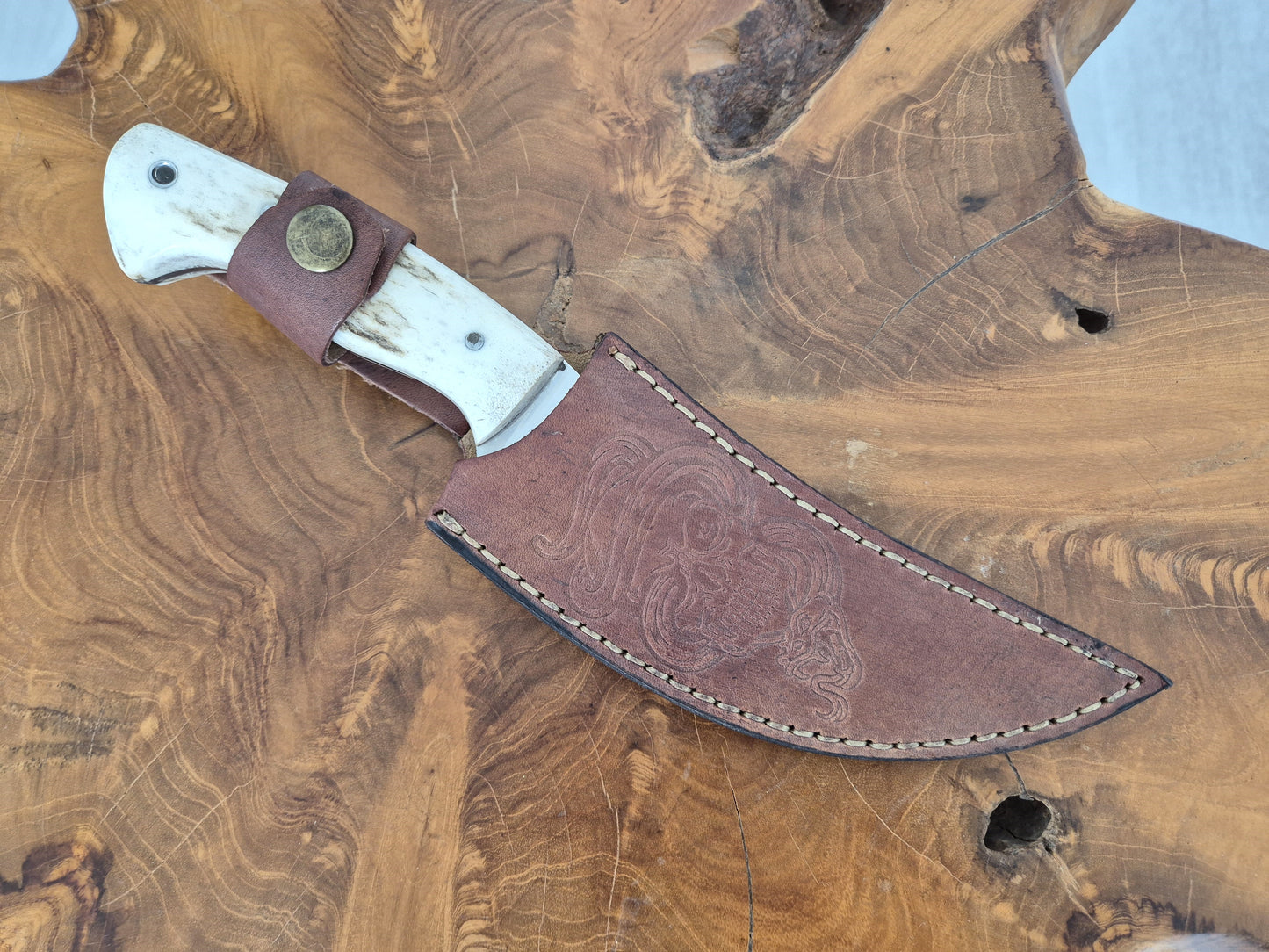 Handgefertigte Hirschhorn Jagdmesser Personalisiert