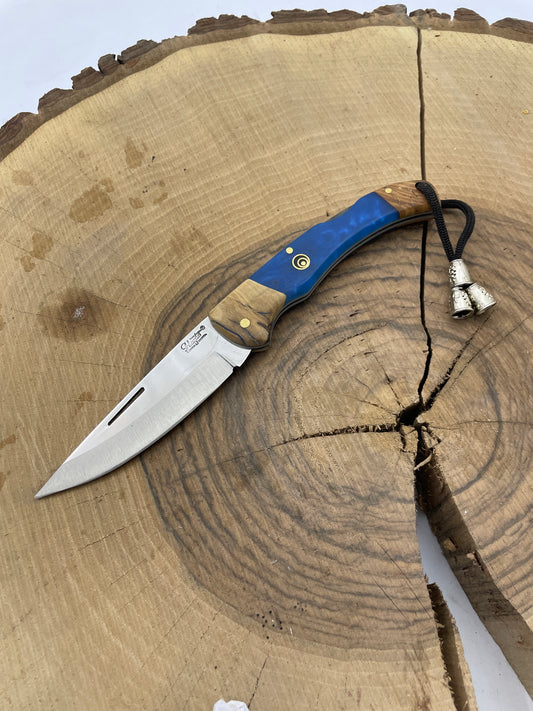 Handgemachtes Taschenmesser Personalisiert mit Scheide