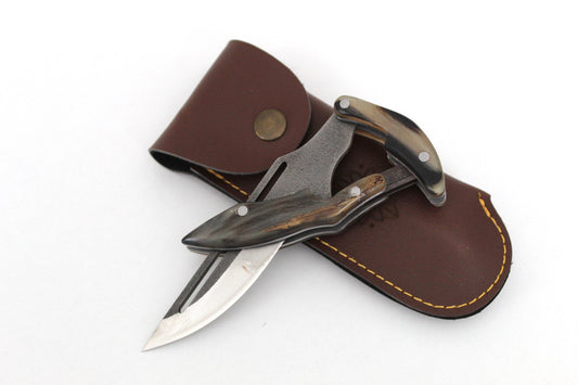 Handgemachtes Klappmesser Edelstahl Personalisiert (Fk218)