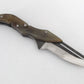 Handgemachtes Klappmesser Edelstahl Personalisiert (Fk218)